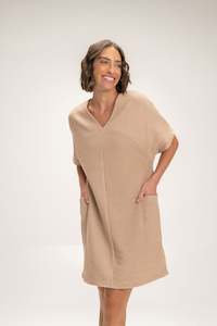 Dresses: Green Casual Dress