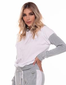 Jackets: Long Sleeve Blouse Cuddle Green Etero - Vestem