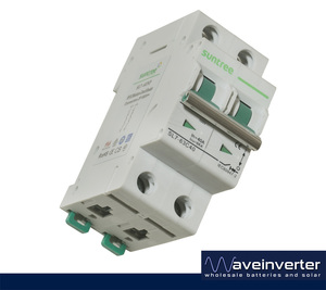 Products: Suntree 32A 2Pole Solar PV DC Circuit Breaker OffGrid