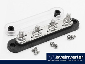 Products: Bus Bar 150A 4 Post M8 and M4 Mountable Power Distribution Box