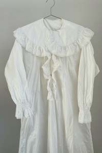 Dresses: Antique Cotton Nightgown