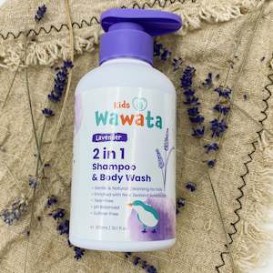 Frontpage: WAWATA Kids 2 in 1 Shampoo & Body Wash 300ml