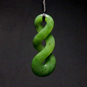 Products: Jade Double Twist - Pikorua Wayne Costar Jade Carver