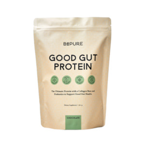 BEPURE GOOD GUT PROTEIN CHOCOLATE REFILL POUCH 560G