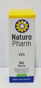 Homeopathy: NATURO PHARM V21 30C SPRAY 25ML