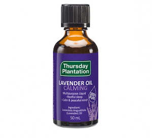 THURSDAY PLANTATION  LAVENDER OIL 100% PURE 50ML