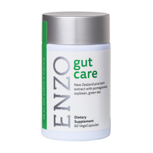 Products: enzo gut care 60 vege caps (Use By 16/10/26)