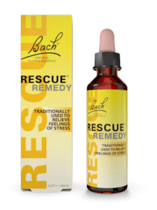 Flower Remedies: RESCUE REMEDY DROPS 20ML