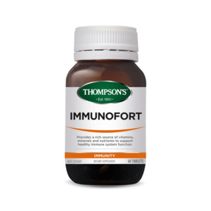 Products: thompsons immunofort 120 tabs30.5 (Exp 10/26)