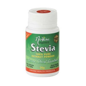 Products: nirvana stevia powder 15gms (BB 10/26)