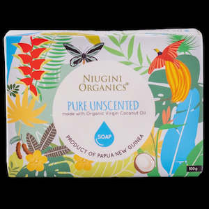 Niugini Organics Soap Pure Unscented 100g