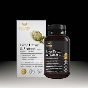 HARKER HERBALS DD LIVER DETOX & PROTECT 60 VEG CAPS