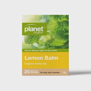 Planet Organic Lemon Balm 25 teabags