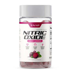 Natural Herbal Supplements: Snap Nitric Oxide Beet Cherry 60 Gummies