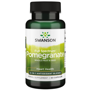 Natural Herbal Supplements: Swanson Pomegranate Full Spectrum 60 caps