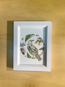Frontpage: 13cmx18cm framed print  - Tui
