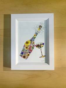 Frontpage: 13cmx18cm Framed print -Lets Celebrate - New for 2026