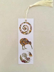 New Releases For Summer 2025: New for 2026 - Bookmark - Koru, Kiwi, Piwakawaka