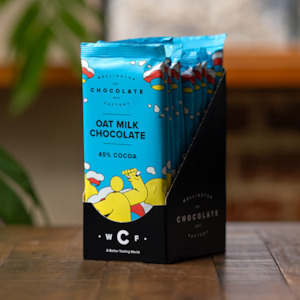 Finished Bars: Oat Milk Chocolate Bar - 10 Pack (75g)