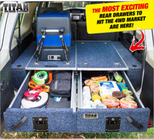 Drawer Sets: Titan Drawer System - 1070mm (Incl wings)