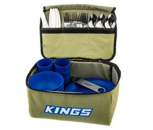 Camping: Kings 37 Piece Six-Person Picnic Set