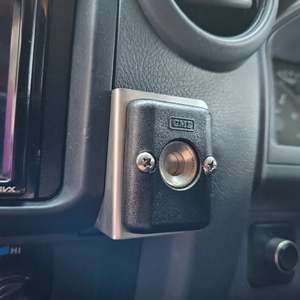 The Landcruiser: UHF / Phone Bracket to suit 70 Series 2009+