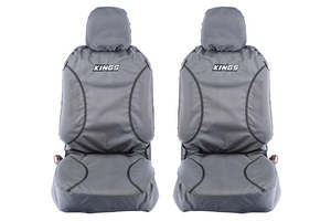 Adventure Kings: Kings Universal Premium Canvas Seat Covers (Pair)