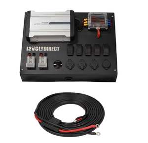Perception Lighting 12 Volt Direct: 12 Volt Direct Canopy Power Control Box with Optional 20Amp DCDC Charger And power feed