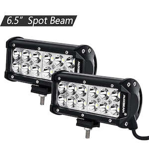 Light Bars: 6.5" LED Light Bar Spot (Pair)