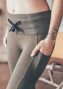Twilight Blues: Sonic Lyte Organic Leggings