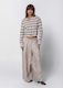 Simple Striped Cardigan