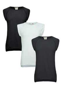 3 Packs: Bonestack Tank - 3 pack - size M