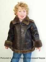 Garments: Possum fur kids B3 airforce jacket