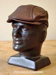 Fashion catalogue: Deerskin cheesecutter cap
