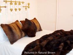 Possum Fur Sofa Throws: Possum fur sofa throw - medium