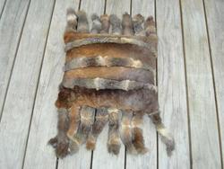 Shorn Possum Fur: Camel saddle cushion