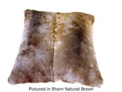 Shorn Possum Fur: Shorn possum fur cushion cover