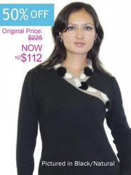 Possum Merino Knitwear, Clothing & Woolens: Possum merino miss shanghai top