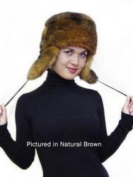 Fashion catalogue: Possum fur kgb russian hat