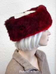 Fashion catalogue: Possum fur headband