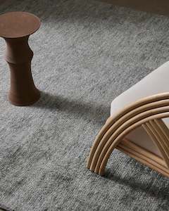 Bamboo Silk Rugs: Almonte Pluto