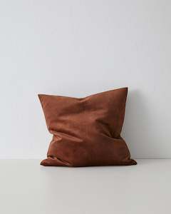 Ava Velvet Cushion: Ava Cinnamon