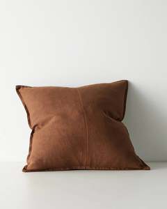 Linen Cushions: Como Henna