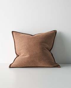 Linen Cushions: Alba Rust