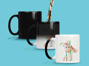 Products: Personalised Magic Mug (Colour change) - Web 2 Print NZ