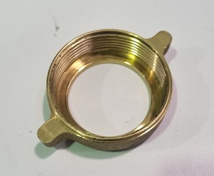 Products: 1200.60 1 3/4" Brass Fly Nut - Webbline