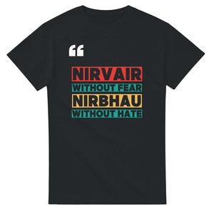 Products: Nirvair Nirbhau Unisex Crewneck T-shirt Gildan® 5000 – WEAR YOUR CULTURE