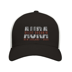 Products: DILJIT AURA – Adult 6-Panel Trucker Cap – WEAR YOUR CULTURE