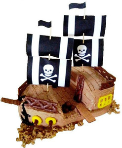 Products: Pirate Ship Boys DIY Birthday Cake Kit Cake 2 The Rescue