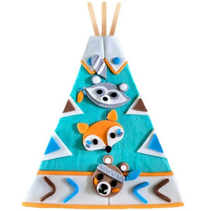 Products: Wild One or Born to be Wild DIY Tepee Cake Kit Cake 2 The Rescue